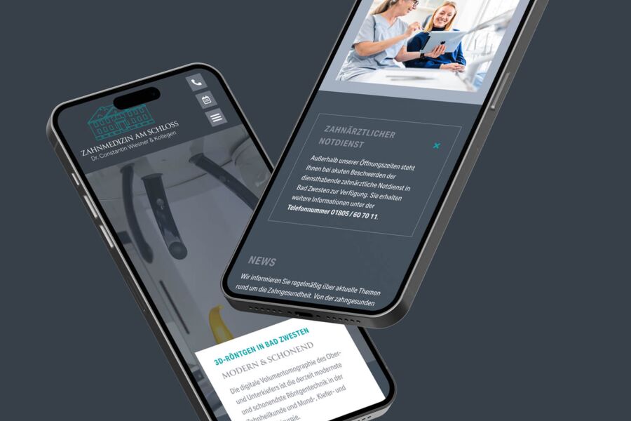 Neue Website für Zahnarzt aus Nord-Hessen