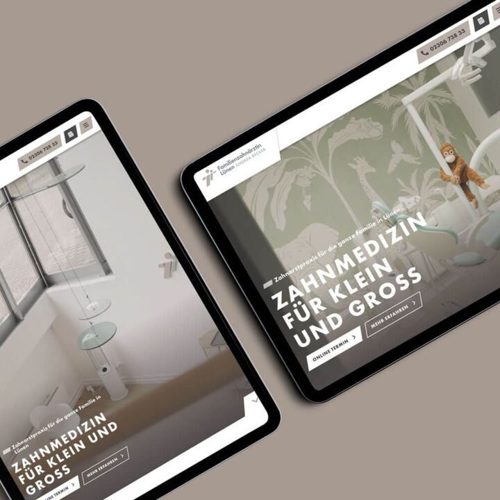 Familienzahnärztin Lünen - Zahnarztpraxis-Website